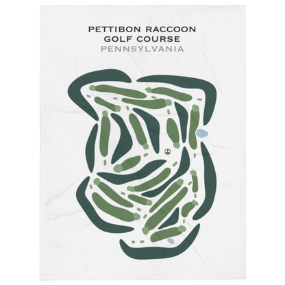Pettibon Raccoon Golf Course, Pennsylvania - Printed Golf Courses