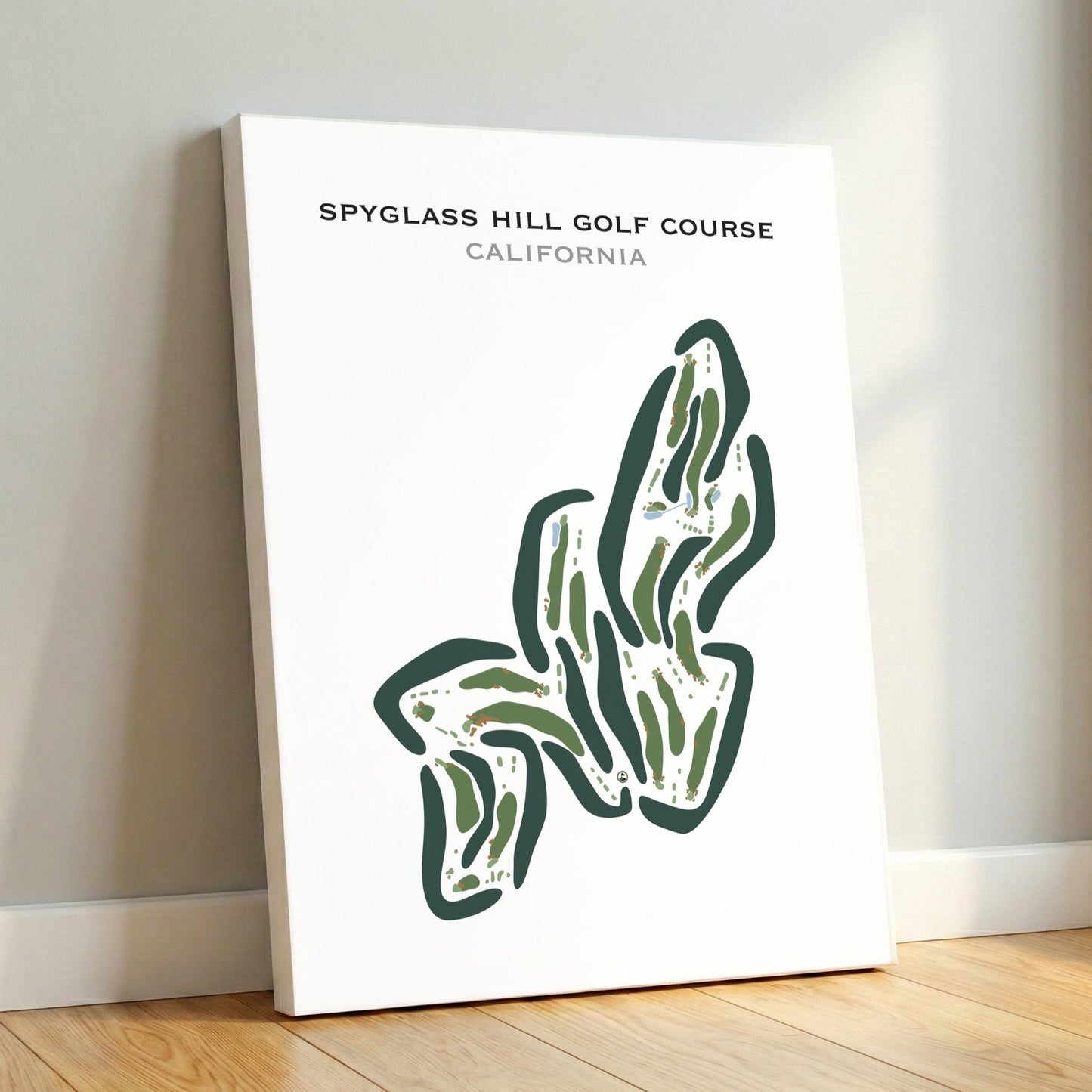 Spyglass Hill Golf Course, California - Printed Golf Courses