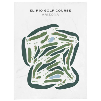 El Rio Golf Course, Tucson, Arizona - Printed Golf Courses