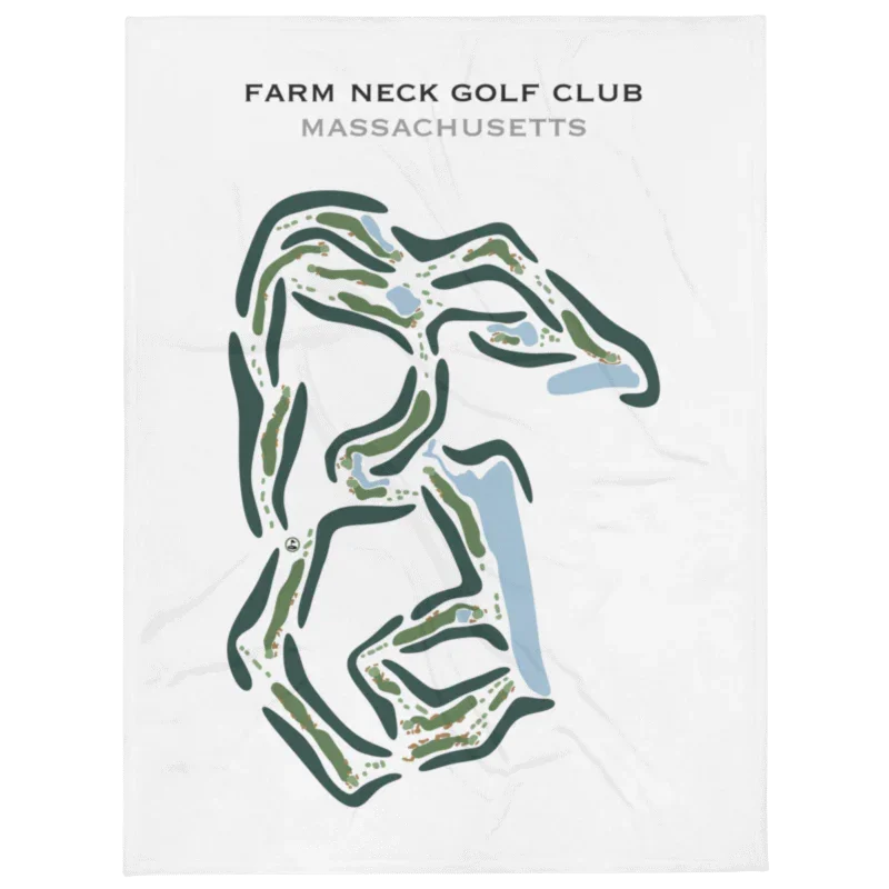 Farm Neck Golf Club, Massachusetts - Printed Golf Courses