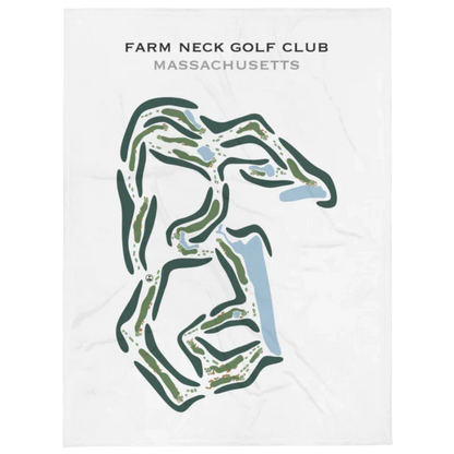 Farm Neck Golf Club, Massachusetts - Printed Golf Courses