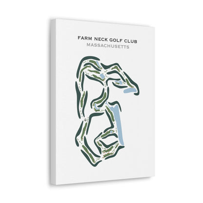 Farm Neck Golf Club, Massachusetts - Printed Golf Courses