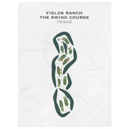 Fields Ranch - The Swing Course, Texas - Printed Golf Courses