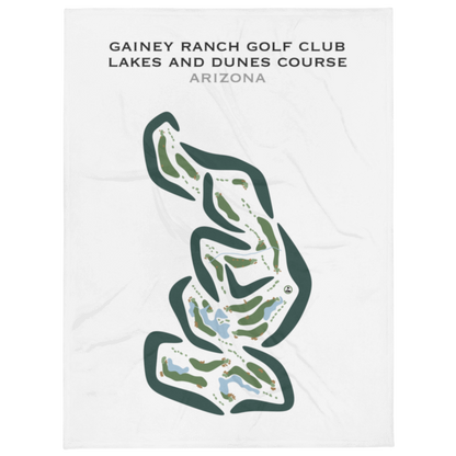 Gainey Ranch Golf Club, Arizona - Printed Golf Courses