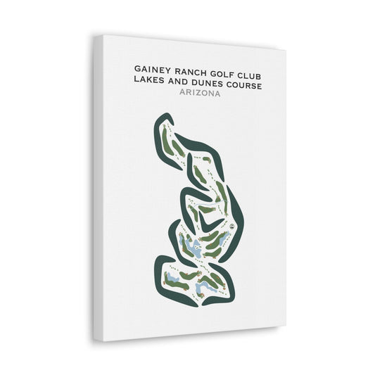 Gainey Ranch Golf Club, Arizona - Printed Golf Courses