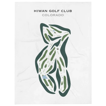 Hiwan Golf Club, Colorado - Printed Golf Courses