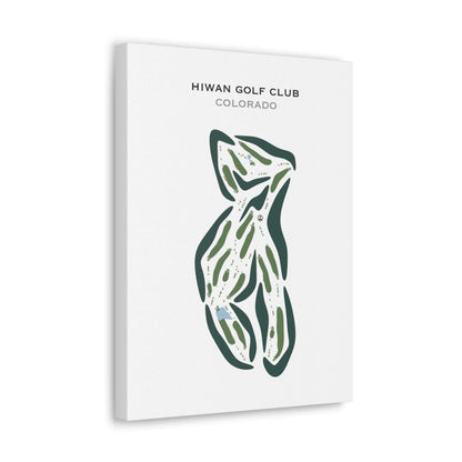 Hiwan Golf Club, Colorado - Printed Golf Courses