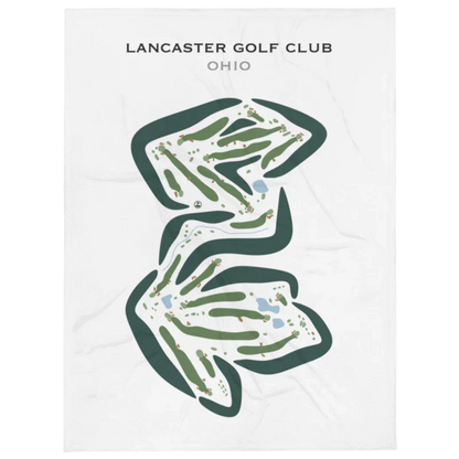 Lancaster Golf Club, Ohio (Portrait) - Printed Golf Courses