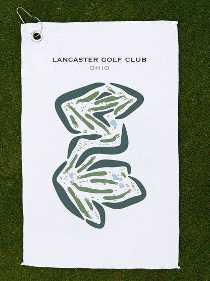 Lancaster Golf Club, Ohio (Portrait) - Printed Golf Courses