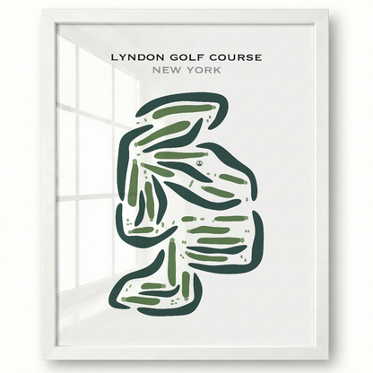 Lyndon Golf Course, New York - Printed Golf Courses