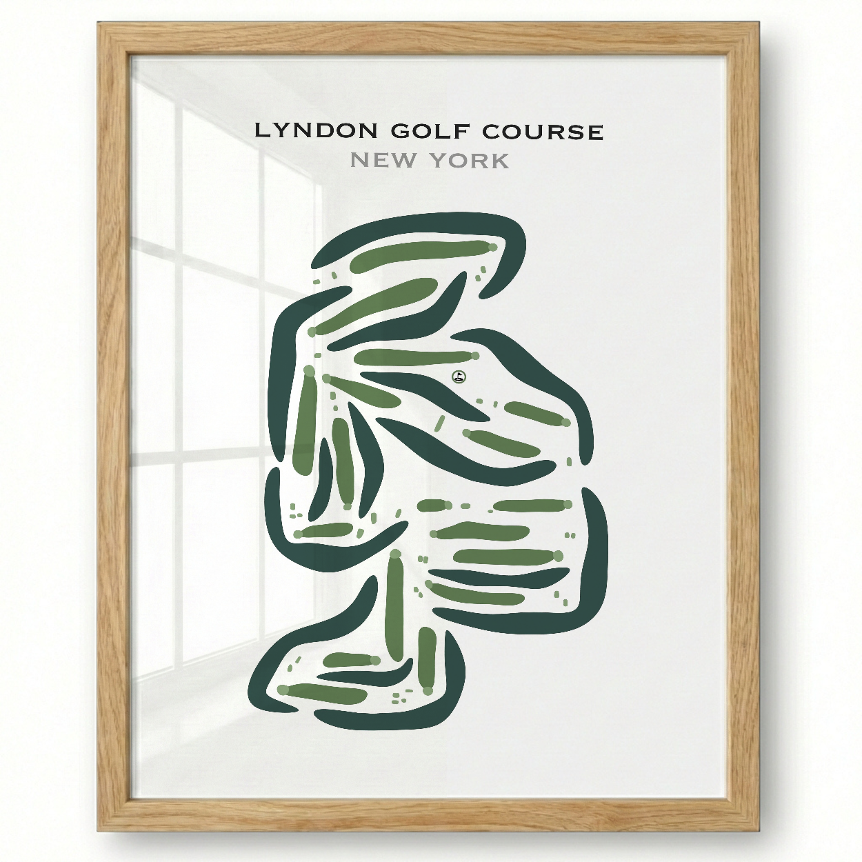 Lyndon Golf Course, New York - Printed Golf Courses