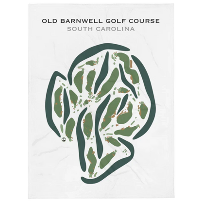 Old Barnwell Golf Course, South Carolina - Printed Golf Courses