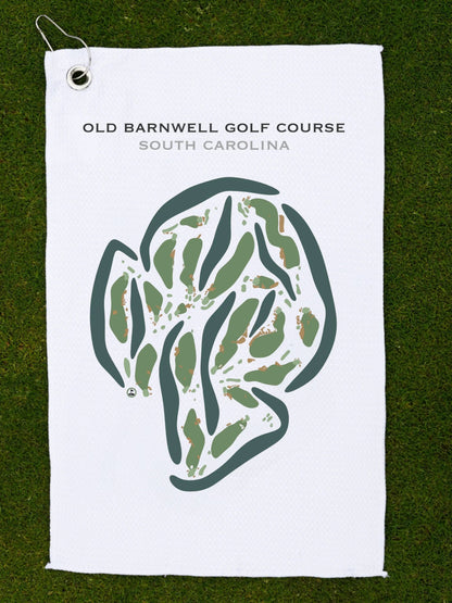 Old Barnwell Golf Course, South Carolina - Printed Golf Courses