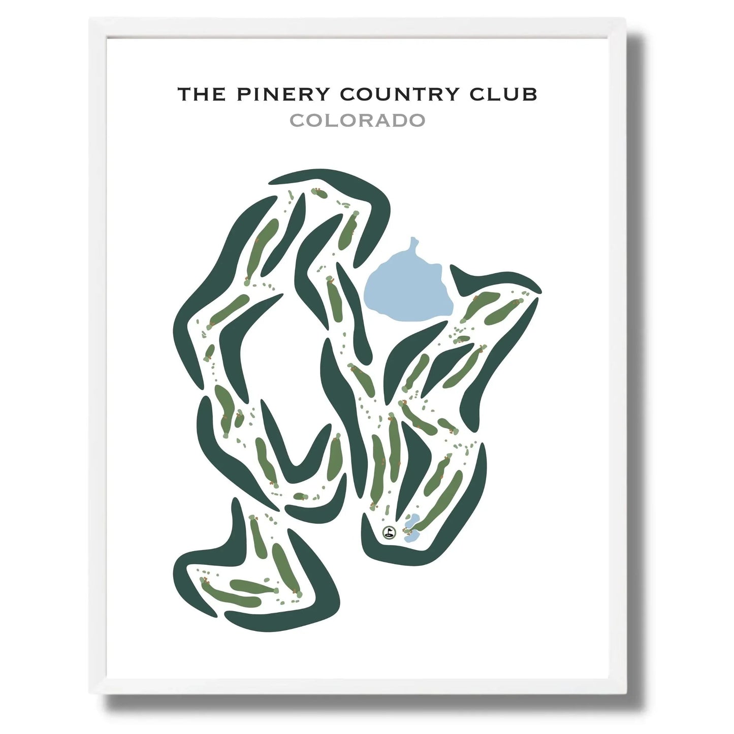 The Pinery Country Club, Colorado - Printed Golf Courses