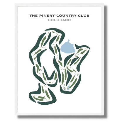 The Pinery Country Club, Colorado - Printed Golf Courses