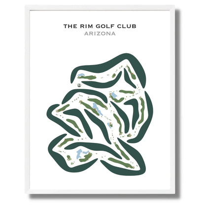 The Rim Golf Club, Arizona - Printed Golf Courses