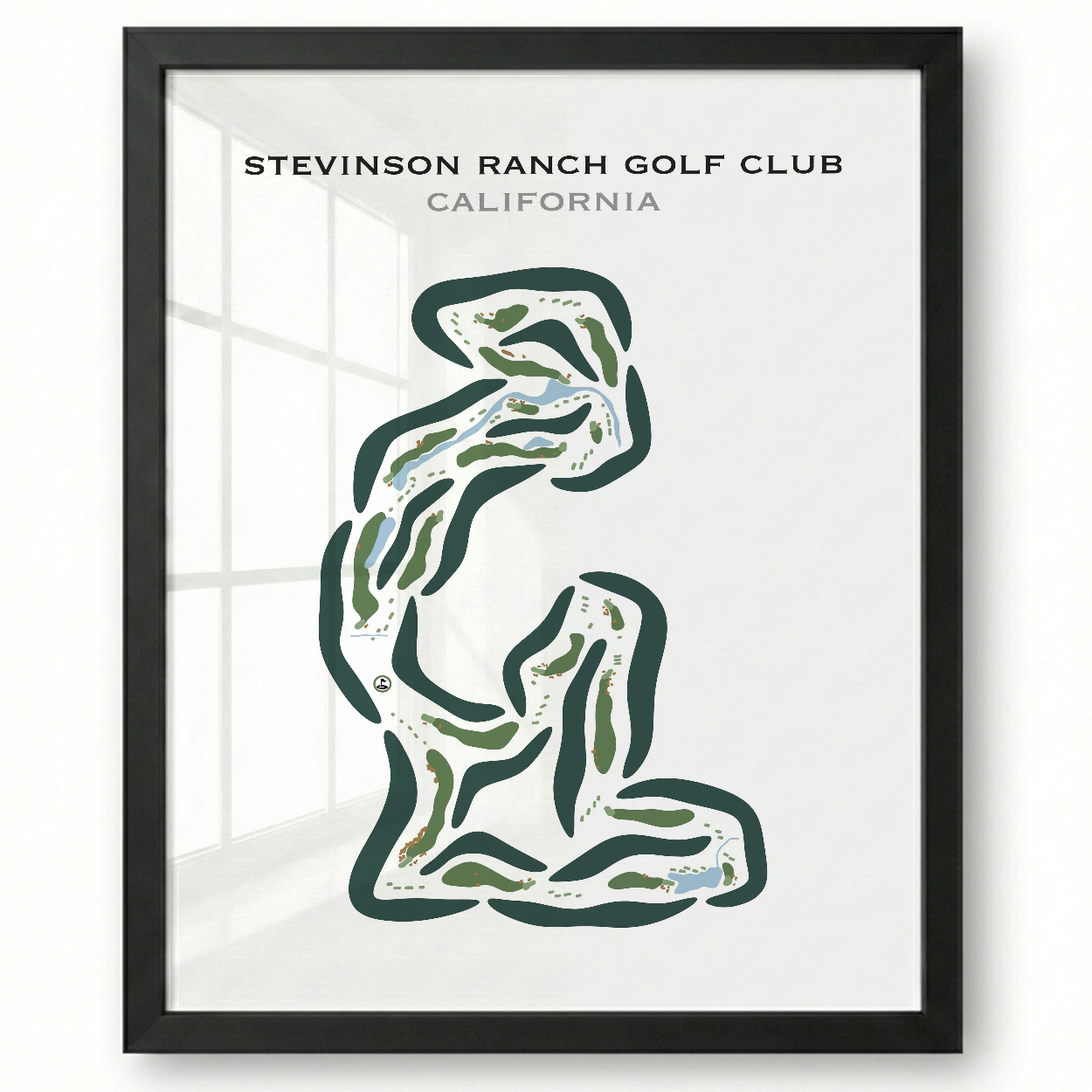 Stevinson Ranch Golf Club, California - Printed Golf Courses