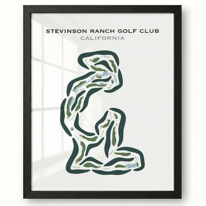 Stevinson Ranch Golf Club, California - Printed Golf Courses