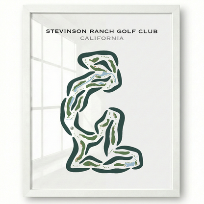 Stevinson Ranch Golf Club, California - Printed Golf Courses