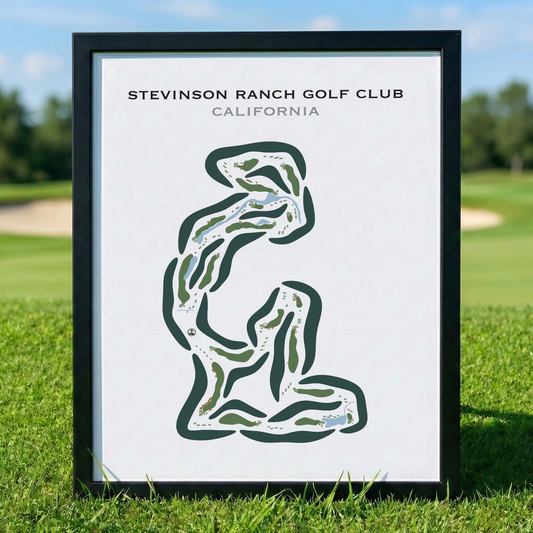Stevinson Ranch Golf Club, California - Printed Golf Courses