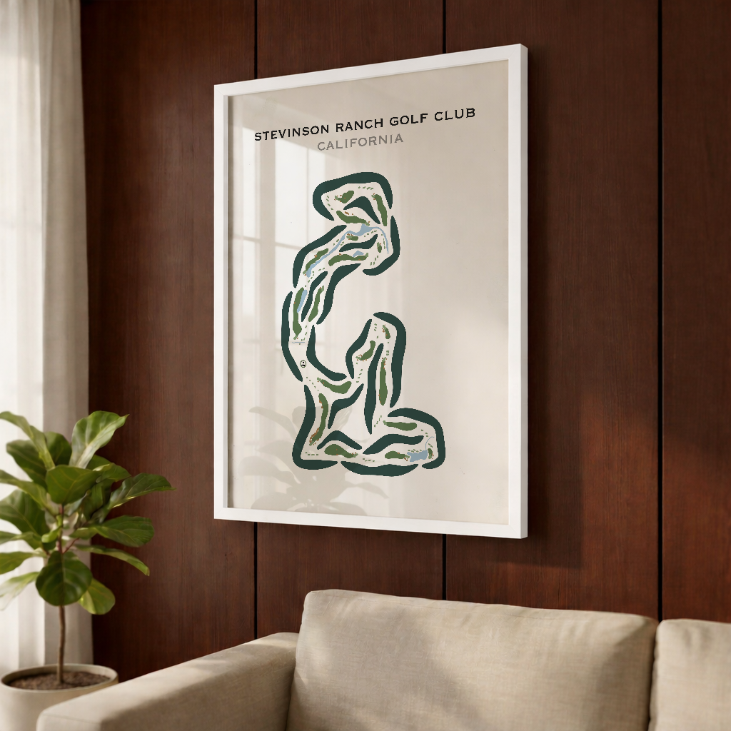 Stevinson Ranch Golf Club, California - Printed Golf Courses
