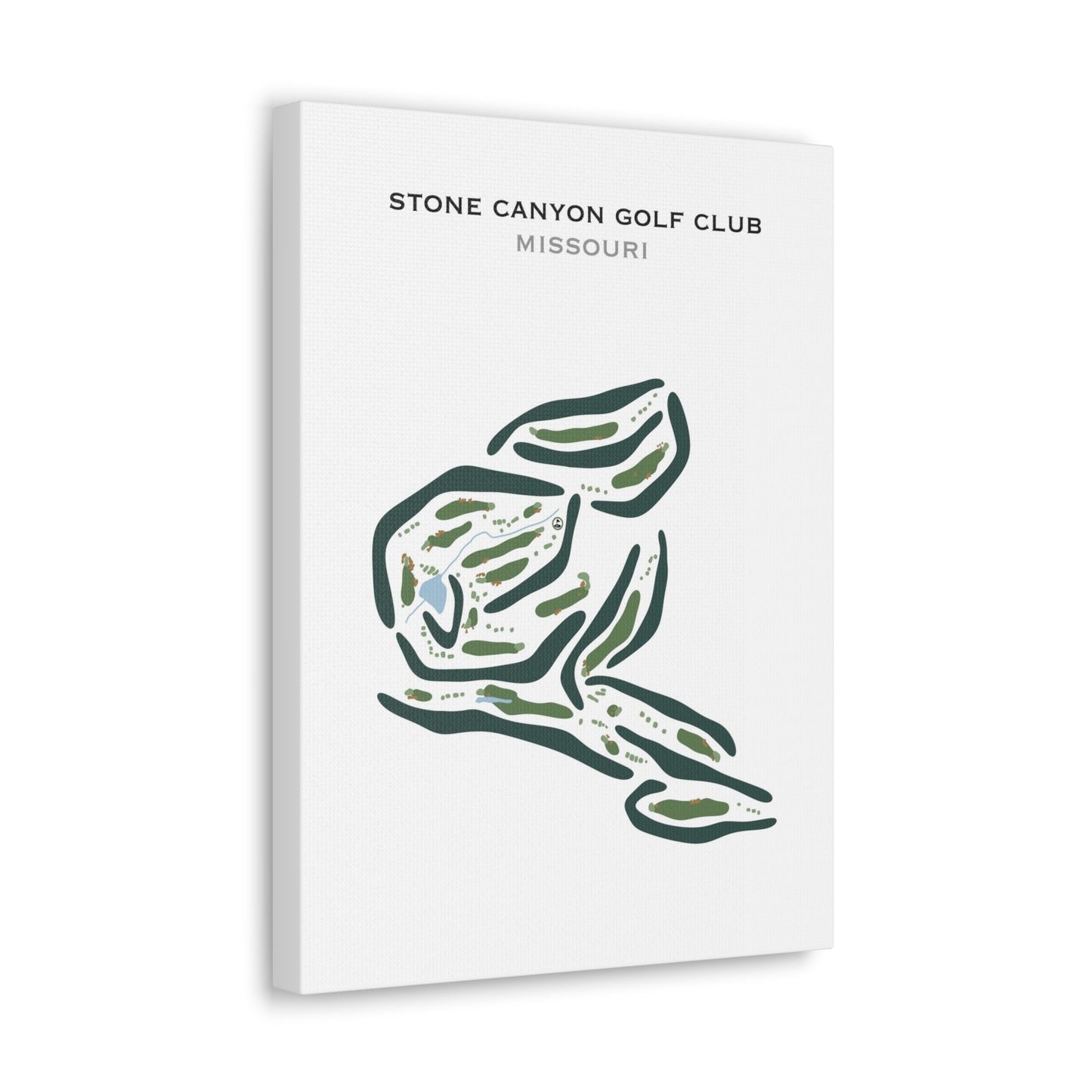 Stone Canyon Golf Club, Missouri - Printed Golf Courses