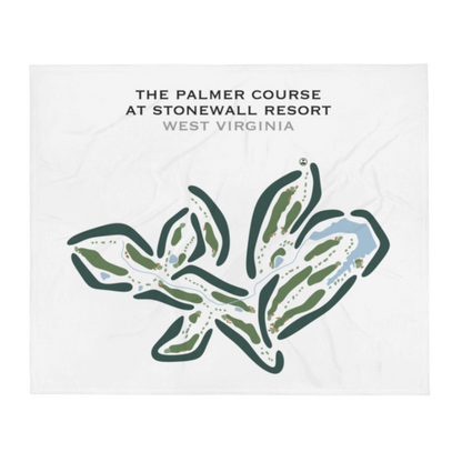The Palmer Course At Stonewall Resort, West Virginia - Printed Golf Courses