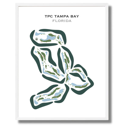 TPC Tampa Bay, Florida - Printed Golf Courses