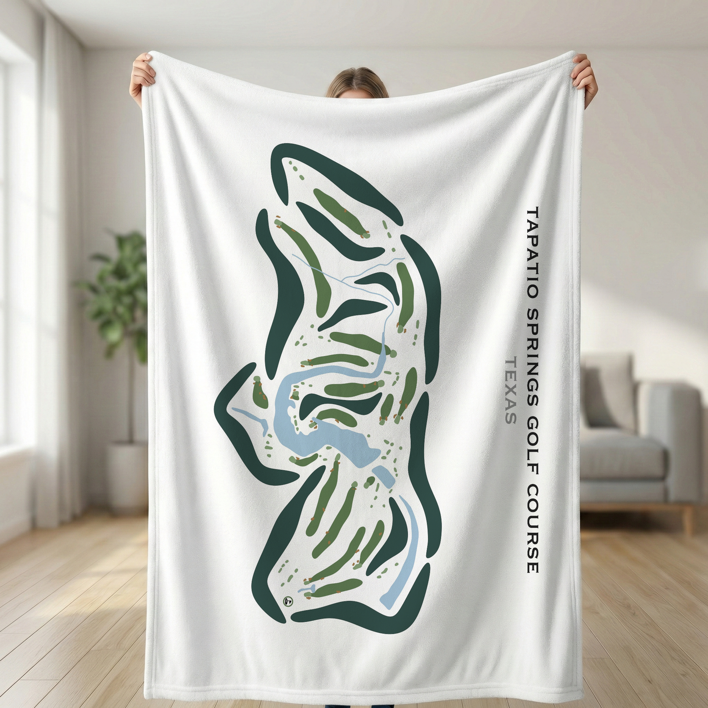 Tapatio Springs Golf Course, Texas - Printed Golf Courses