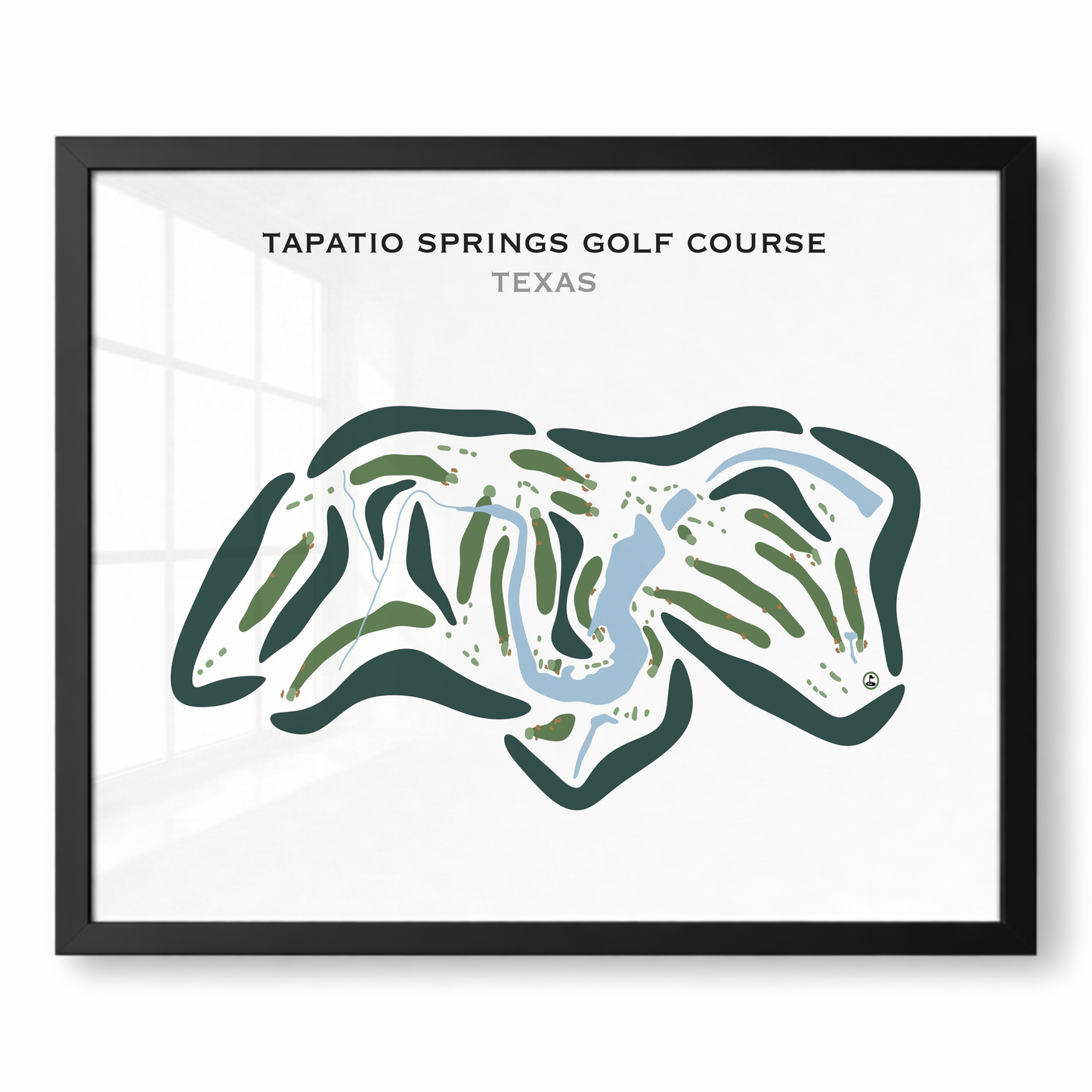 Tapatio Springs Golf Course, Texas - Printed Golf Courses