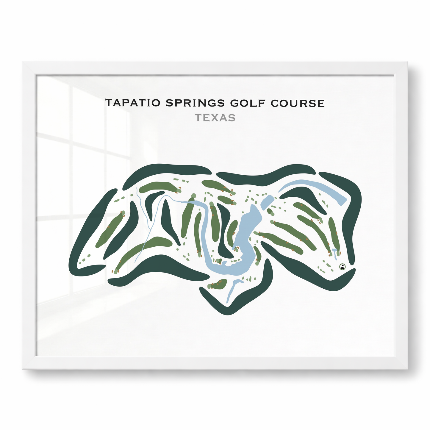 Tapatio Springs Golf Course, Texas - Printed Golf Courses