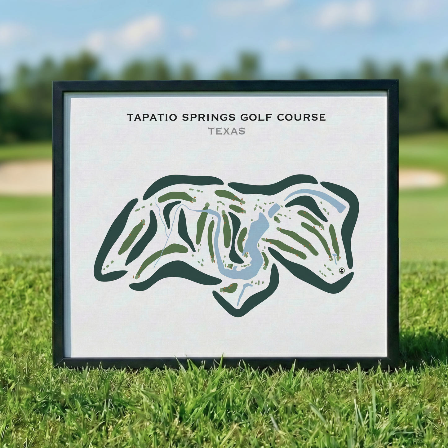 Tapatio Springs Golf Course, Texas - Printed Golf Courses