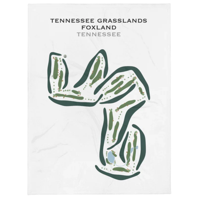 Tennessee Grasslands Foxland, Tennessee - Printed Golf Courses