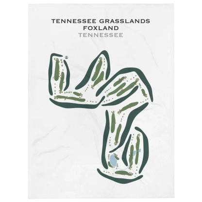 Tennessee Grasslands Foxland, Tennessee - Printed Golf Courses