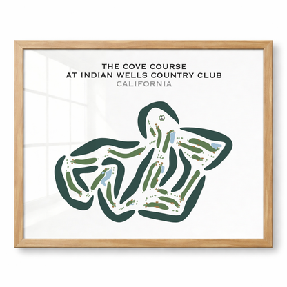 The Cove Course at Indian Wells Country Club, California - Printed Golf Courses