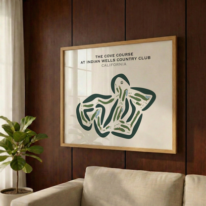The Cove Course at Indian Wells Country Club, California - Printed Golf Courses