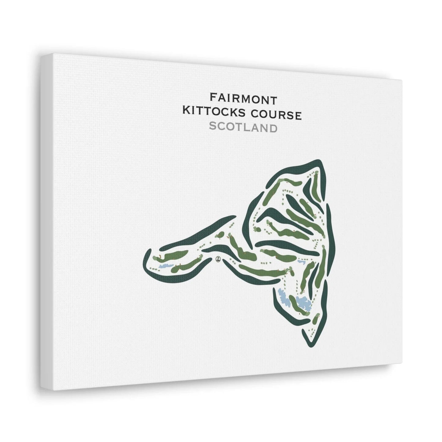 Fairmont - The Kittocks Course, Scotland - Printed Golf Courses