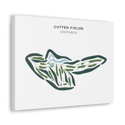 Cutten Fields, Ontario, Canada - Printed Golf Courses