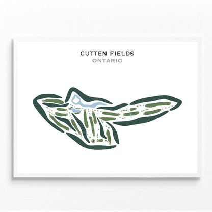 Cutten Fields, Ontario, Canada - Printed Golf Courses