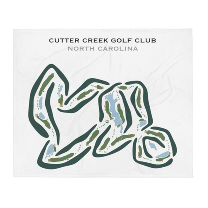 Cutter Creek Golf Club, Hookerton, North Carolina - Printed Golf Courses