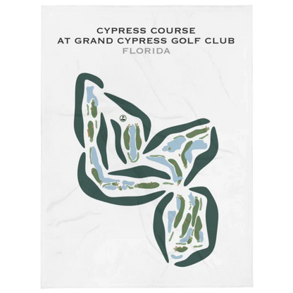 Cypress Course at Grand Cypress Golf Club, Florida - Printed Golf Courses
