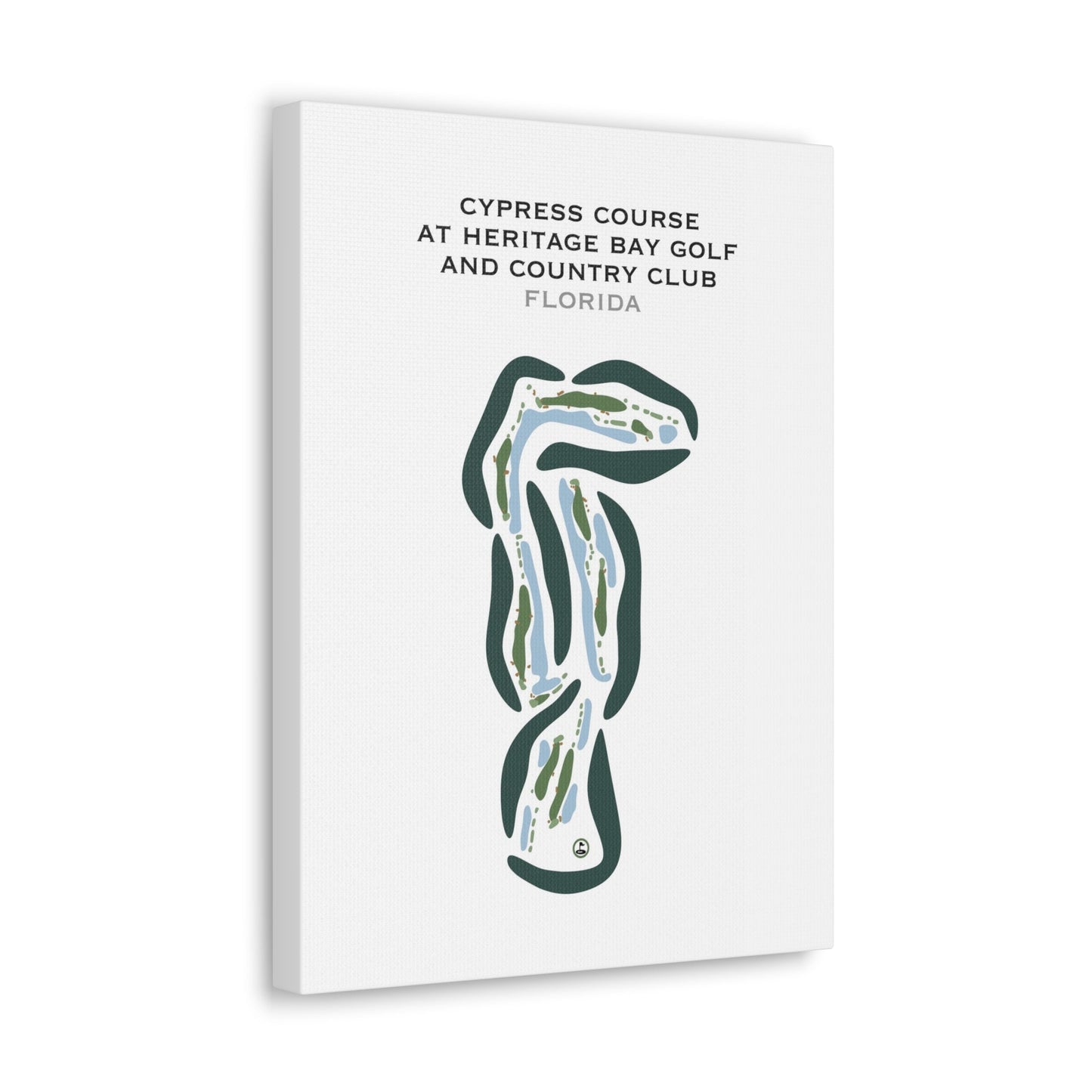 Cypress Course at Heritage Bay Golf and Country Club, Florida - Printed Golf Courses