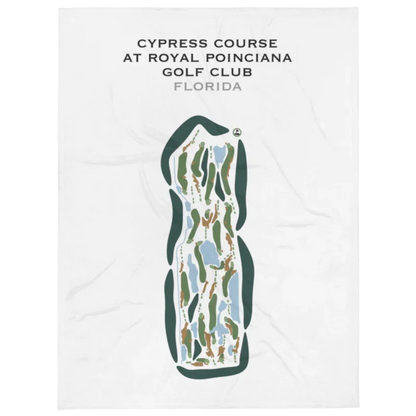 Cypress Course at Royal Poinciana Golf Club, Florida - Printed Golf Courses