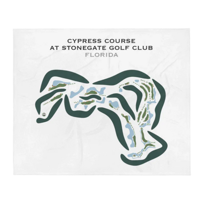Cypress Course at Stonegate Golf Club, Florida - Printed Golf Courses