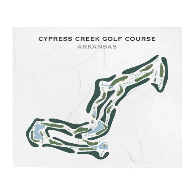 Cypress Creek Golf Course, Arkansas - Printed Golf Course