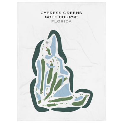 Cypress Greens Golf Course, Florida - Printed Golf Courses