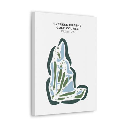Cypress Greens Golf Course, Florida - Printed Golf Courses
