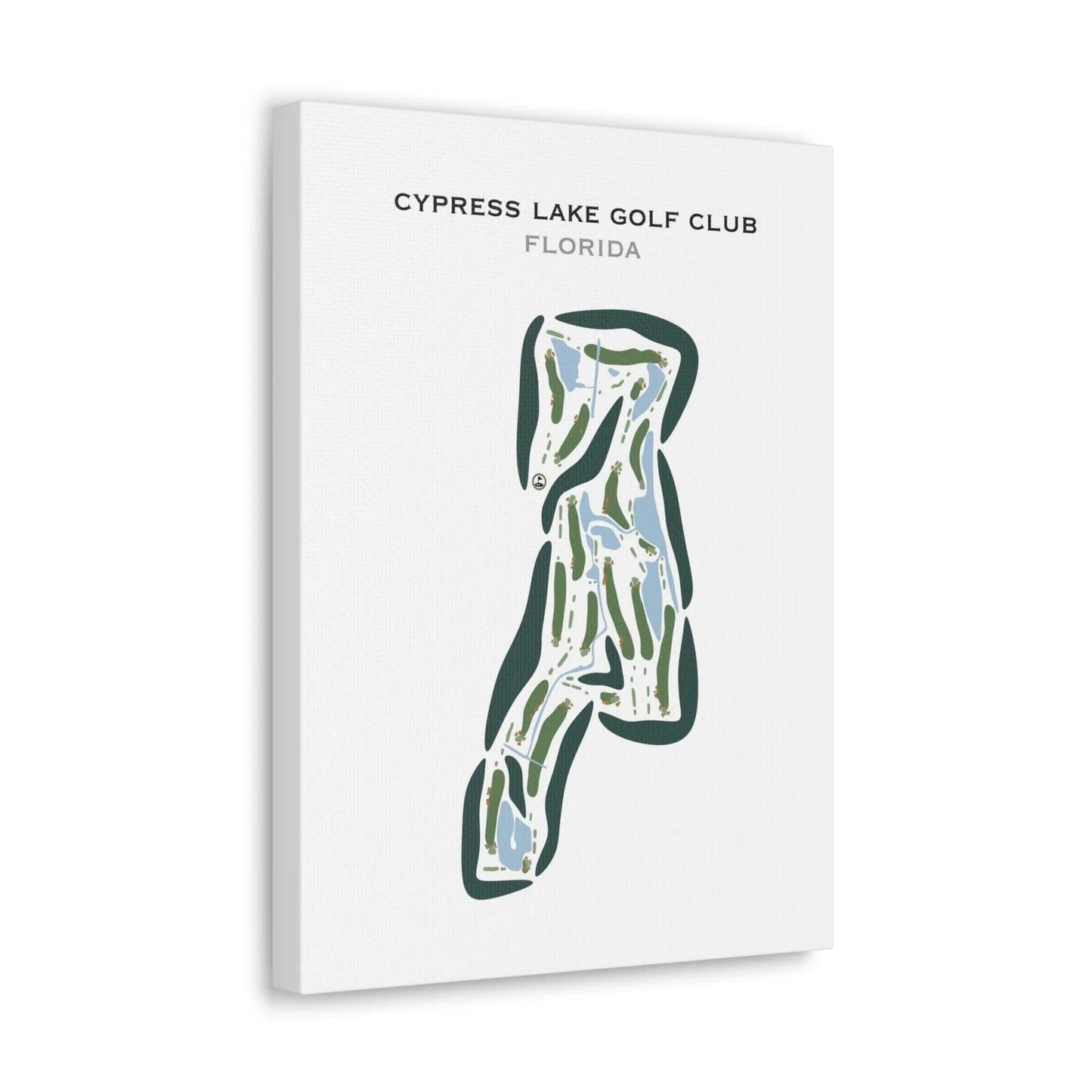 Cypress Lake Country Club, Florida - Printed Golf Courses