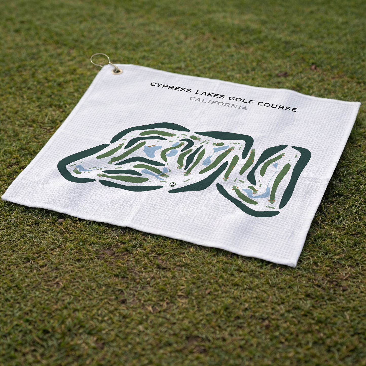 Cypress Lakes Golf Course, California - Printed Golf Courses