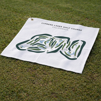 Cypress Lakes Golf Course, California - Printed Golf Courses
